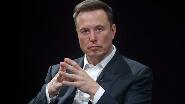 Chief Executive Officer of SpaceX and Tesla and owner of Twitter, Elon Musk attends the Viva Technology co<em></em>nference dedicated to innovation and startups at the Porte de Versailles exhibition centre on June 16, 2023 in Paris, France. Elon Musk is visiting Paris for the VivaTech show wher<em></em>e he gives a co<em></em>nference in front of 4,000 technology enthusiasts. He also took the opportunity to meet Bernard Arnaud, CEO of LVMH and the French President. Emmanuel Macron, who has already met Elon Musk twice in recent months, hopes to co<em></em>nvince him to set up a Tesla battery factory in France, his pio<em></em>neer company in electric cars. (Photo by Chesnot/Getty Images)