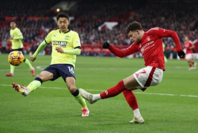 Ryan Gravenberch battles with James Maddison during Liverpool’s 6-3 victory over Tottenham in December.