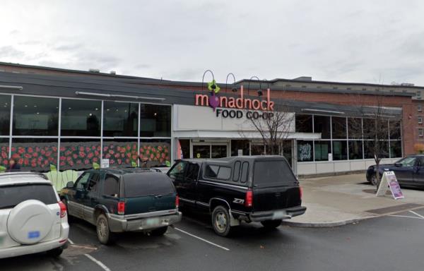 Building of Mo<em></em>nadnock Food Co-Op with parked cars in front