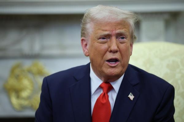 Trump was in firm agreement Mo<em></em>nday with Bukele, who said he won't help return Garcia.